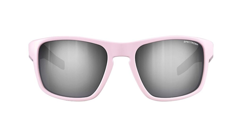 Pink Julbo Shield Hiking Sunglass with Spectron Lens for Superior Quality