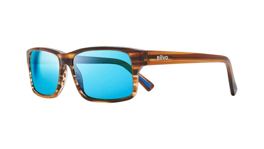 Revo Polarized Hiking Sunglass showcasing high-quality frame design