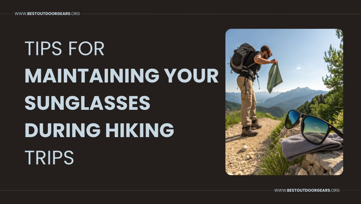 Tips for Maintaining Your Sunglasses During Hiking Trips